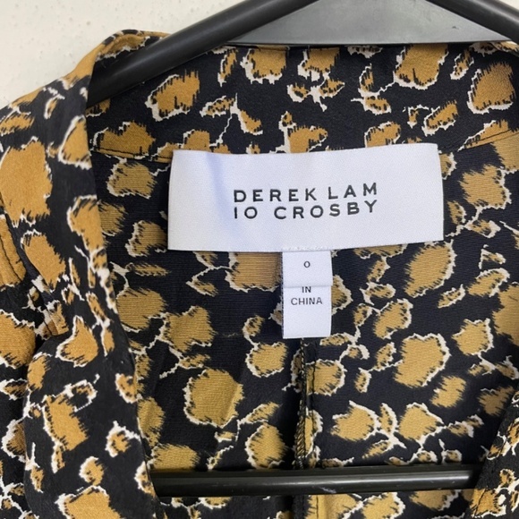 Derek‎ Lam 10 Crosby Silk Dress Alexis Rose - Picture 6 of 11